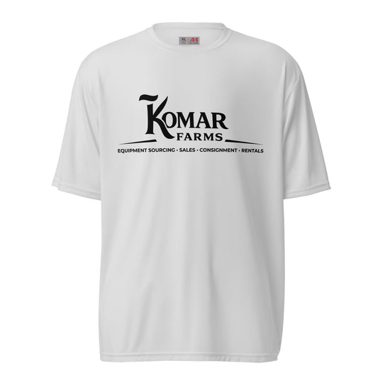 Active | Moisture Wicking Shirt | Komar Farms | Mark Logo