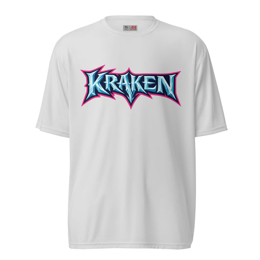 Active | Moisture Wicking Shirt | Kraken Fastpitch | Script Logo