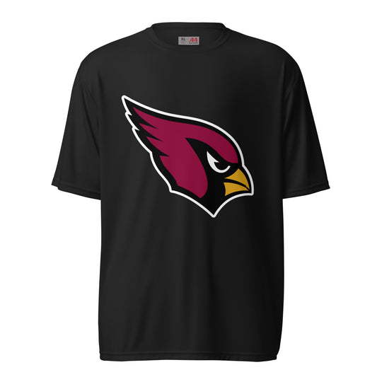 Active | Moisture Wicking Shirt | Lowell W Lacrosse | Redwing Mascot Logo
