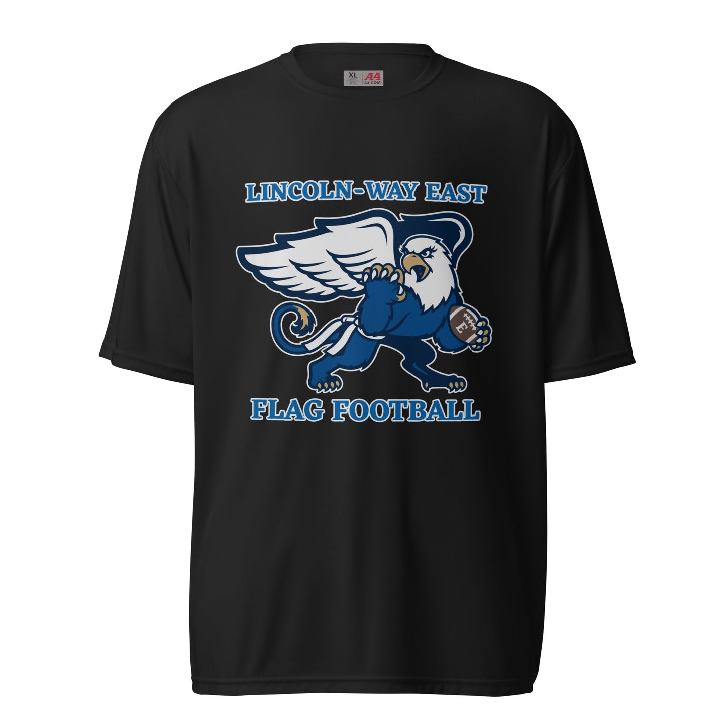 Active | Moisture Wicking Shirt | LWE Flag Football | Crest Logo
