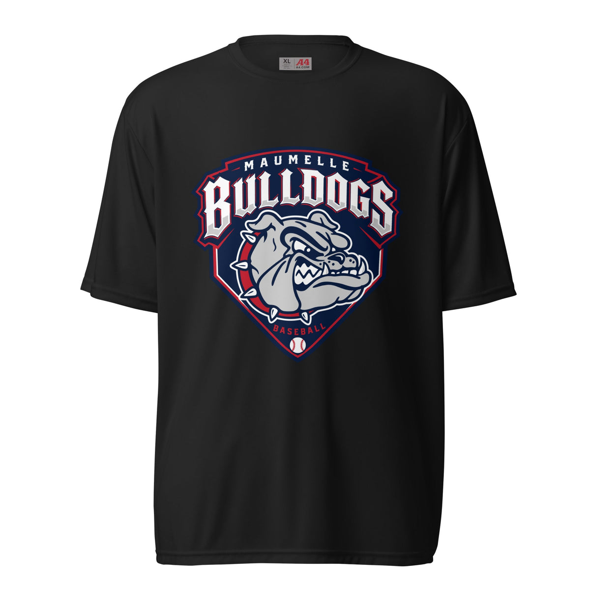 Active | Moisture Wicking Shirt | Maumelle Bulldogs 2035 | Shield Logo
