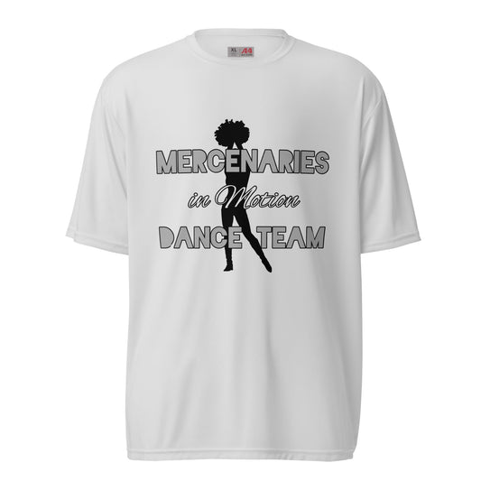 Active | Moisture Wicking Shirt | Mercenaries in Motion Dance Team | Silhouette Logo