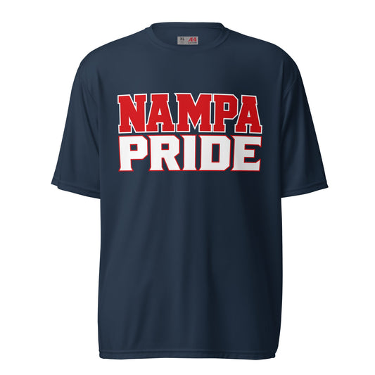Active | Moisture Wicking Shirt | Nampa Pride | Letter Mark Logo