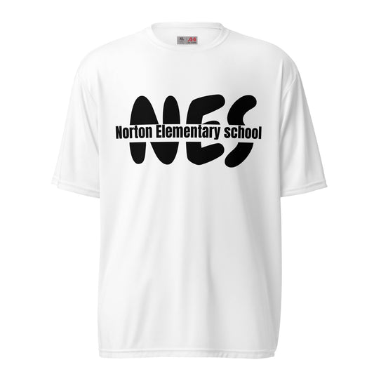 Active | Moisture Wicking Shirt | Norton Elementary School | NES Script Logo