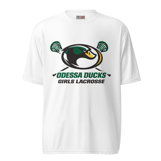 Active | Moisture Wicking Shirt | Odessa Girls Lacrosse | Duck Sticks Logo