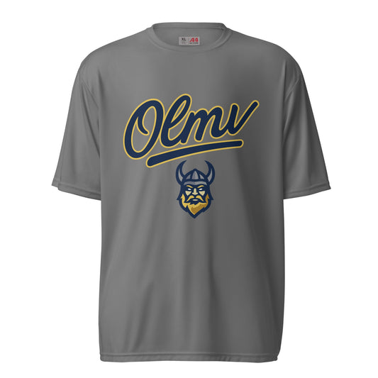 Active | Moisture Wicking Shirt | OLMV Vikings | Script Logo