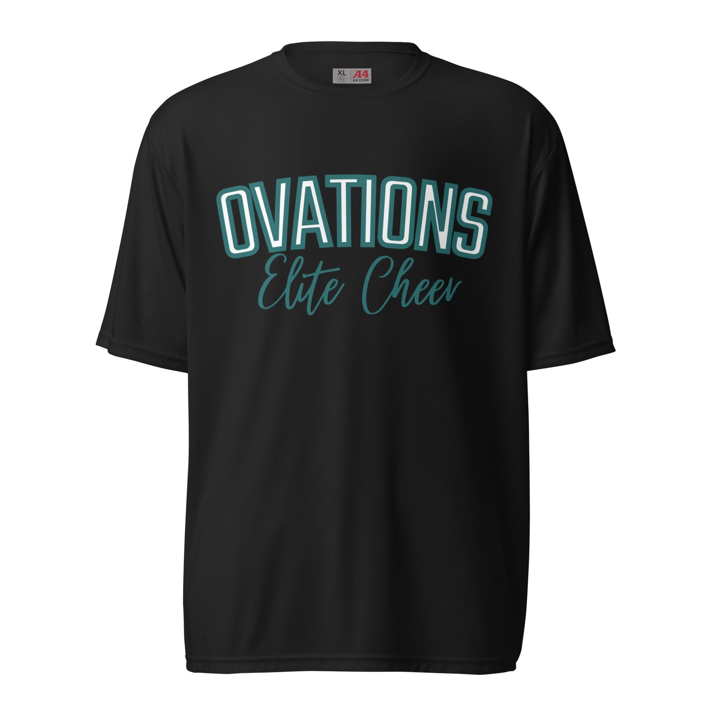 Active | Moisture Wicking Shirt | Ovations Elite Cheer | Vanguard Logo