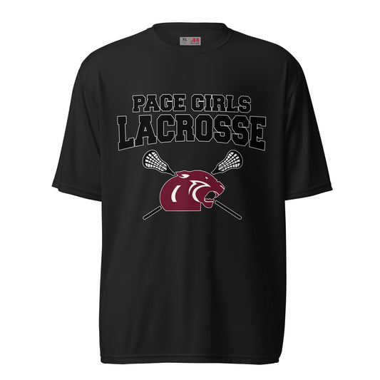 Active | Moisture Wicking Shirt | Page Middle Girls Lacrosse