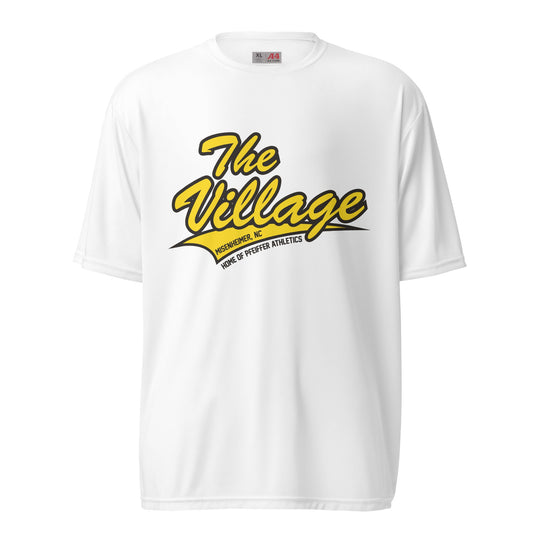 Active | Moisture Wicking Shirt | Pfeiffer University Golf | Village Logo