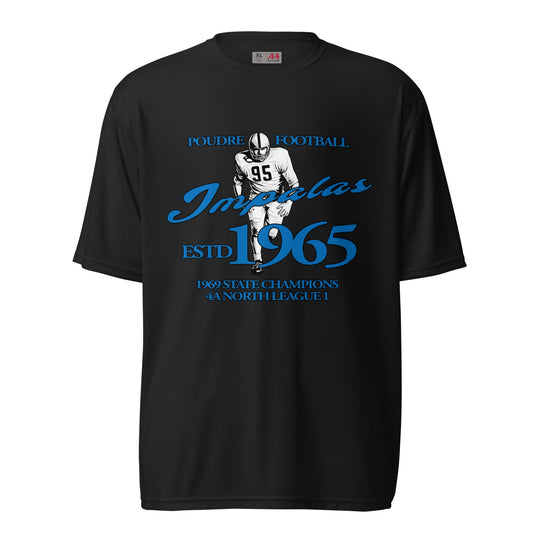 Active | Moisture Wicking Shirt | Poudre Football | Dynasty Athletics Logo