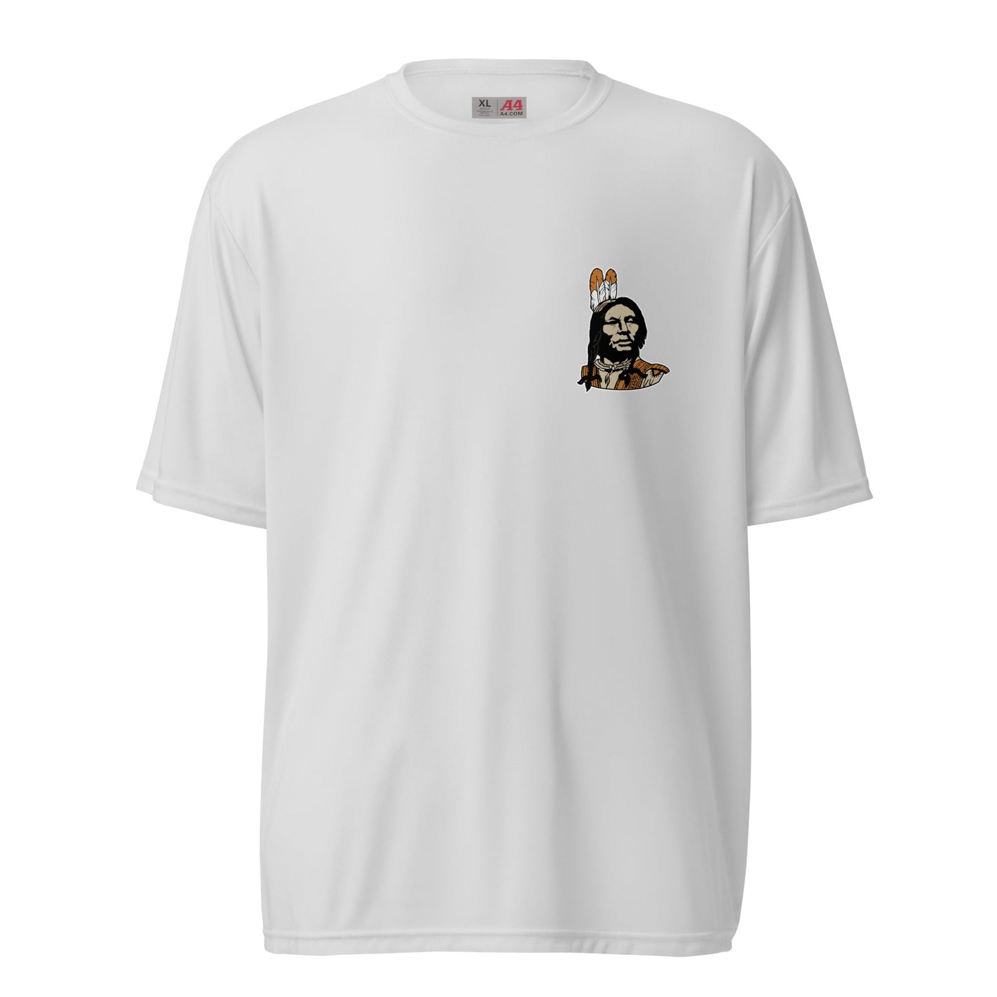 Active | Moisture Wicking Shirt | Powhatan lacrosse | Mascot Logo