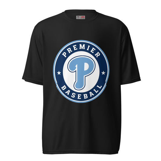 Active | Moisture Wicking Shirt | Premier Baseball | Badge Logo