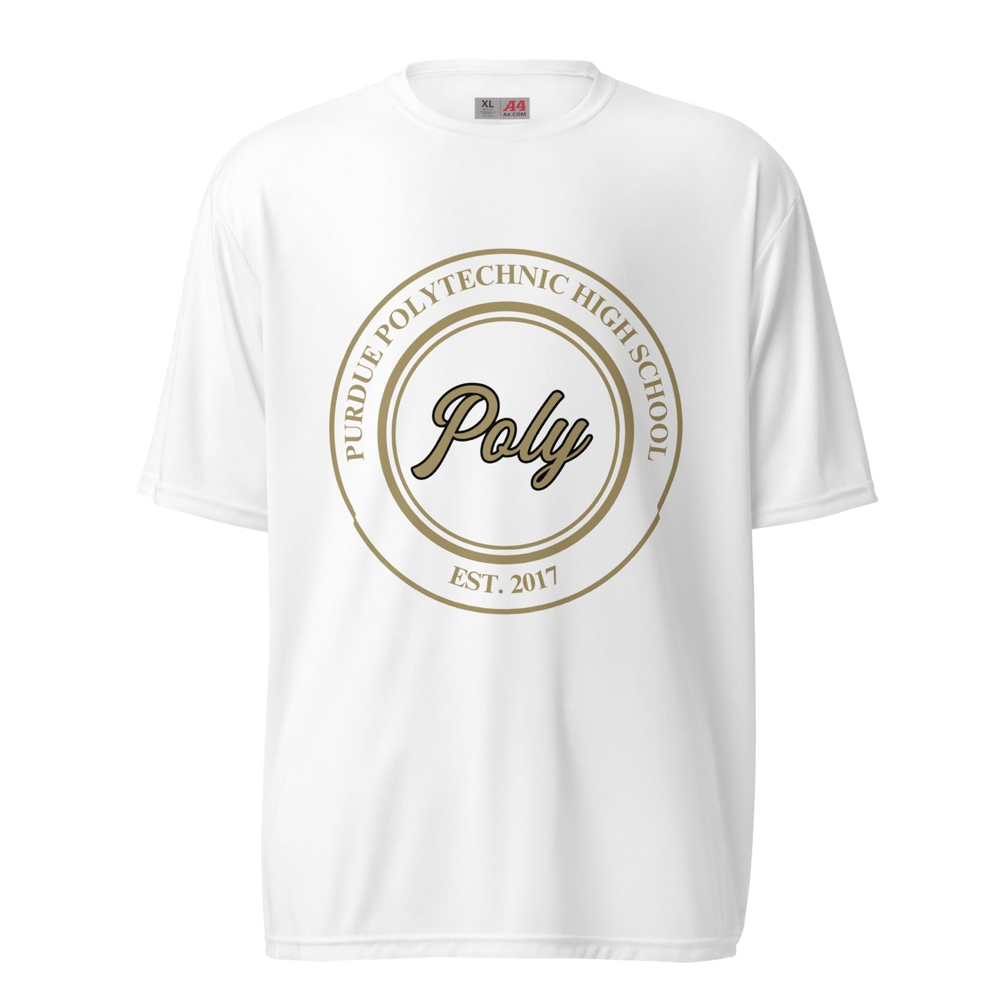 Active | Moisture Wicking Shirt | Purdue Polytechnic High School | Poly Seal Logo
