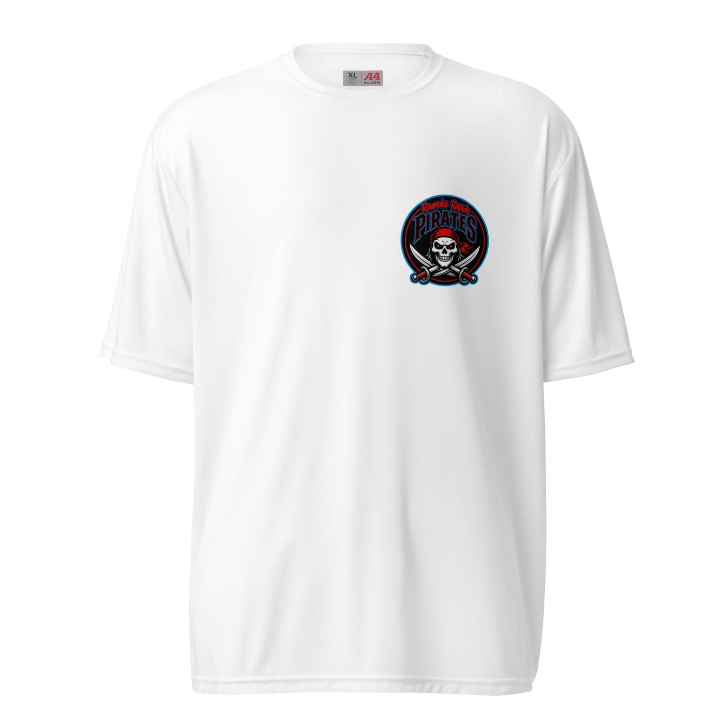 Active | Moisture Wicking Shirt | Roanoke Rapids Pirates | Shield Logo