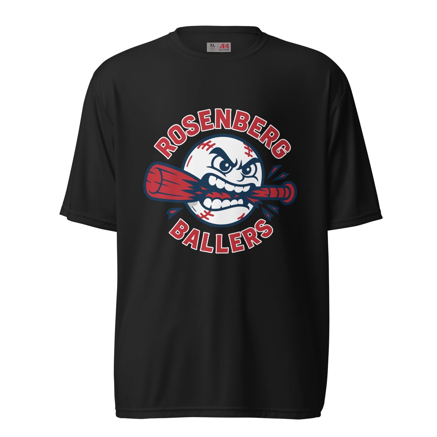 Active | Moisture Wicking Shirt | Rosenberg Ballers | Vanguard Logo
