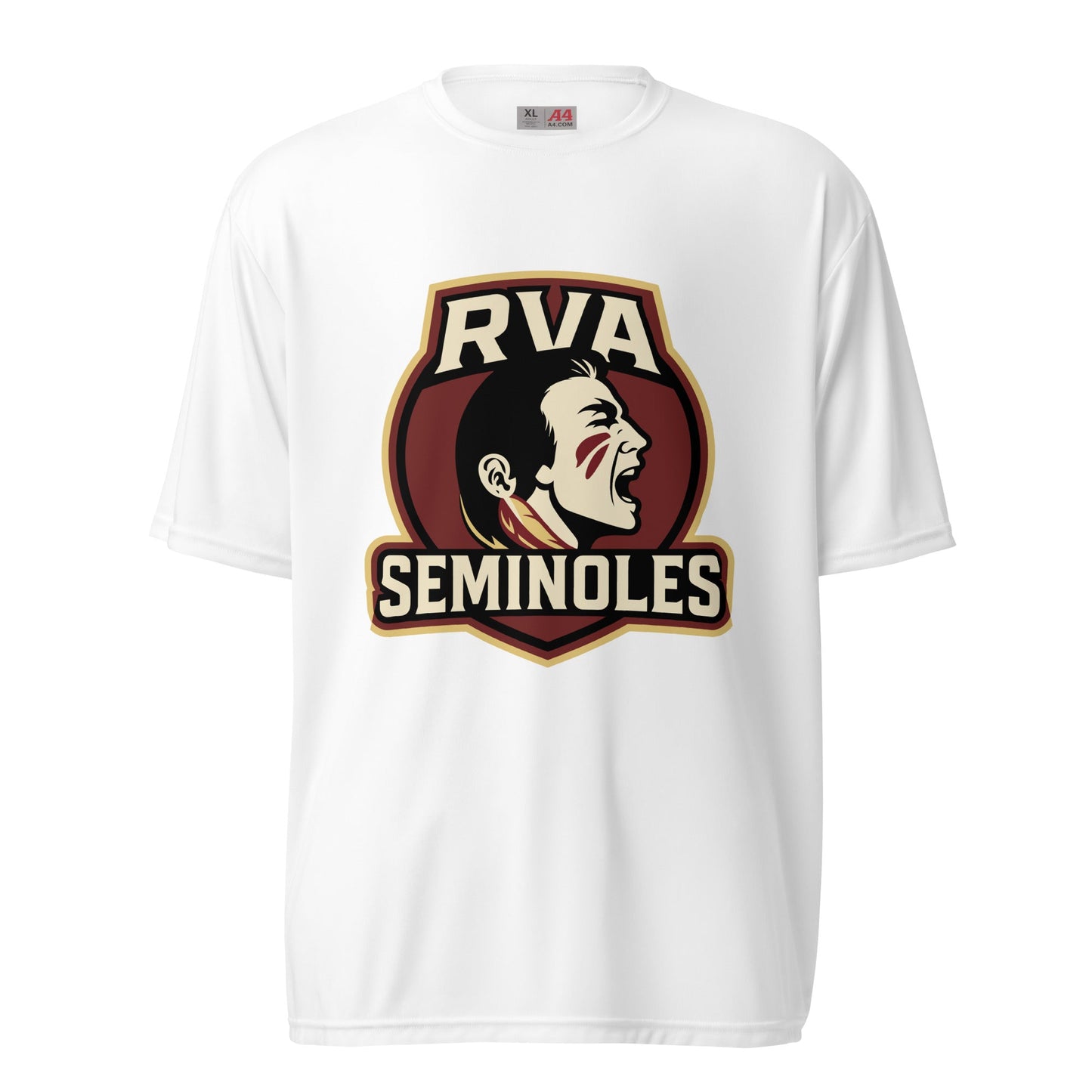 Active | Moisture Wicking Shirt | RVA Seminoles | Mascot Logo