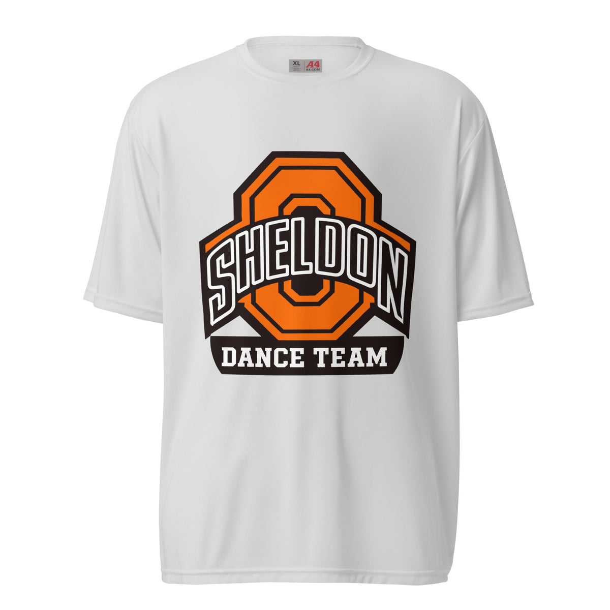 Active | Moisture Wicking Shirt | Sheldon Dance Team | Emblem Logo