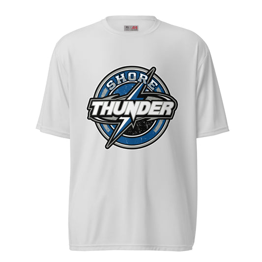 Active | Moisture Wicking Shirt | Shore Thunder LLC | Badge Logo