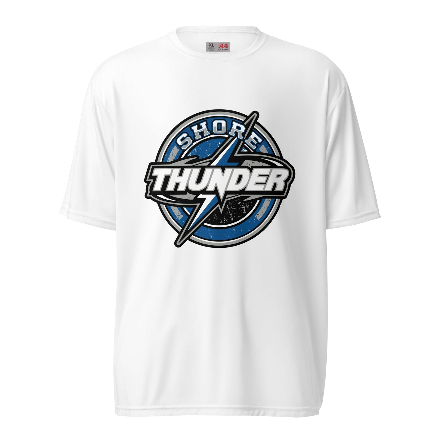 Active | Moisture Wicking Shirt | Shore Thunder LLC | Badge Logo