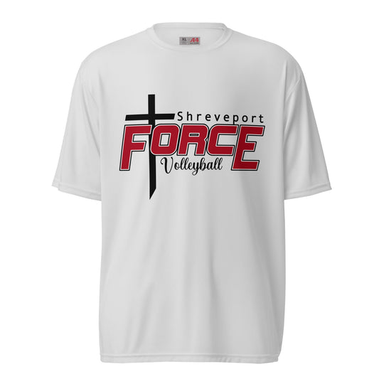 Active | Moisture Wicking Shirt | Shreveport Force Volleyball | Crest Logo