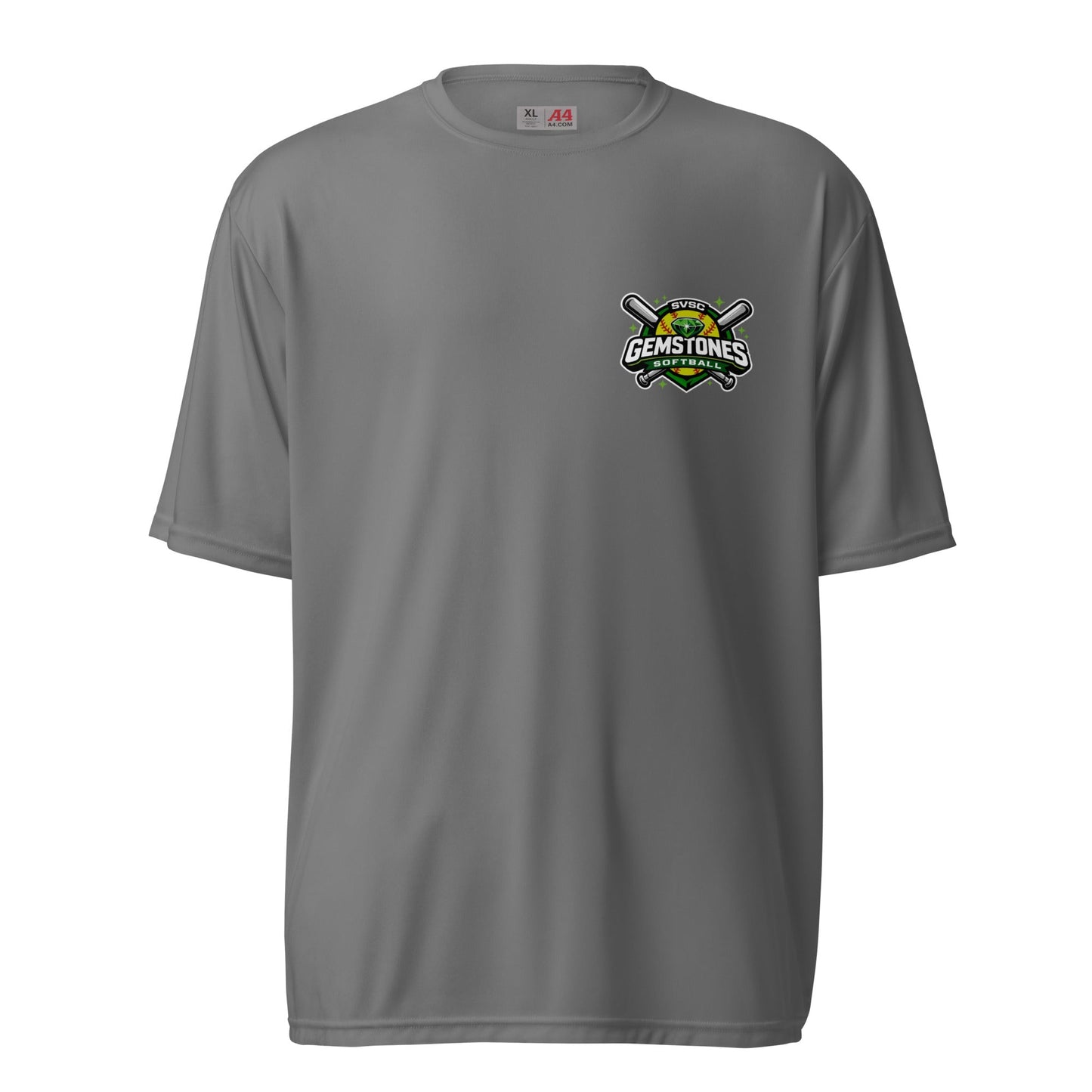 Active | Moisture Wicking Shirt | Silver Valley Gemstones | Vanguard Logo
