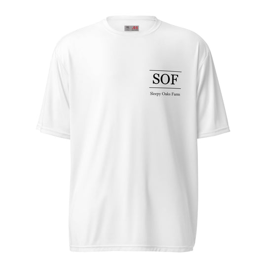 Active | Moisture Wicking Shirt | Sleepy Oaks Farm | SOF Logo