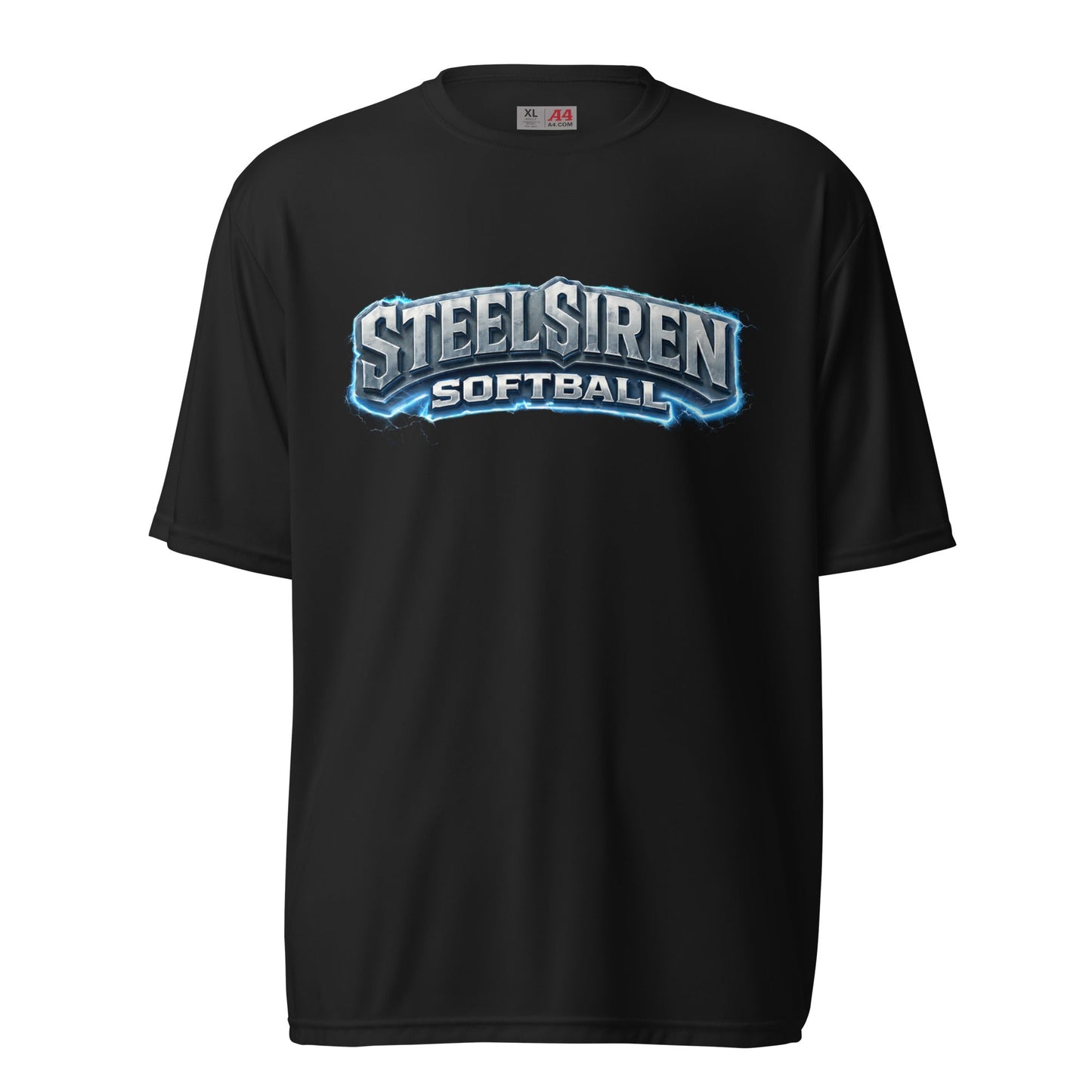 Active | Moisture Wicking Shirt | STEEL SIREN | Lightning Logo