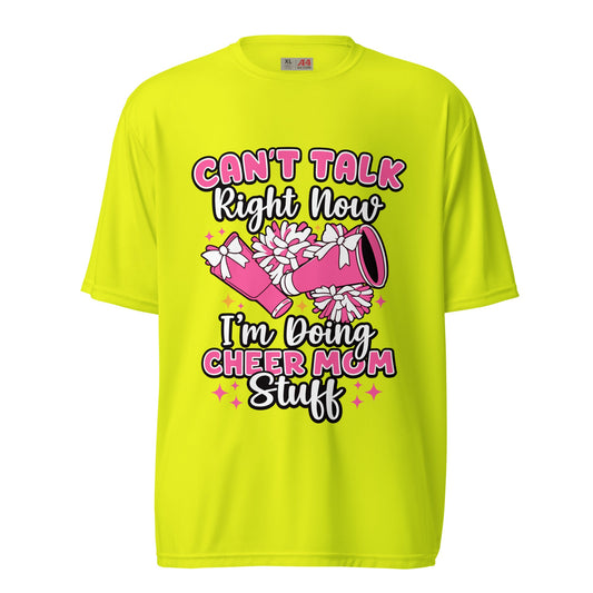 Active | Moisture Wicking Shirt | Sunset Surge All-Star Cheerleading | Modern Script Logo