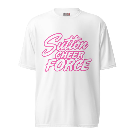 Active | Moisture Wicking Shirt | Sutton Cheer Force | Script Logo