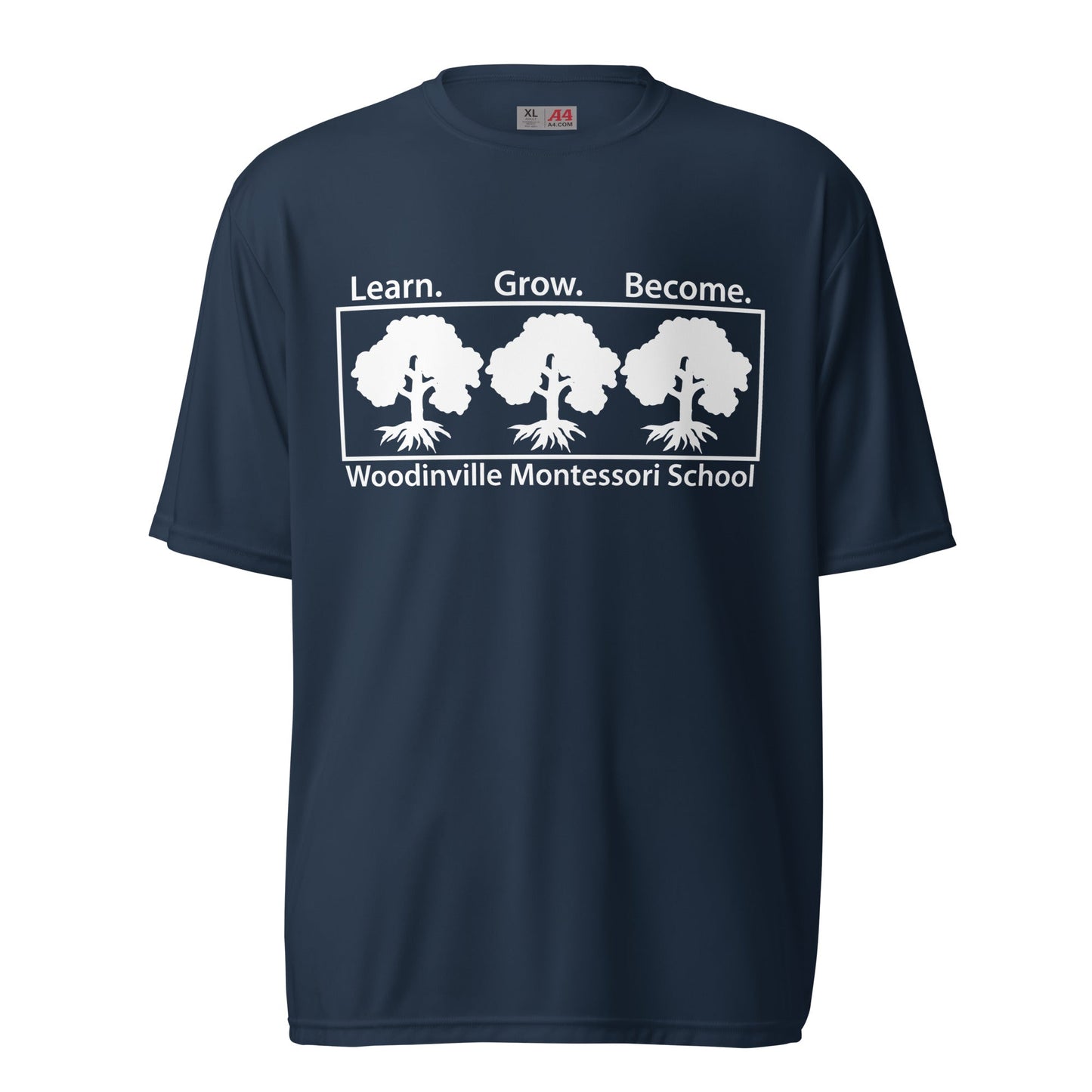Active | Moisture Wicking Shirt | TEST WMS Store | White Logo Logo