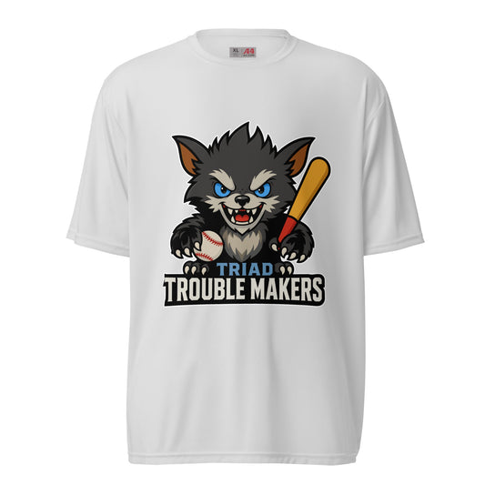 Active | Moisture Wicking Shirt | Triad Troublemakers | Mascot Logo