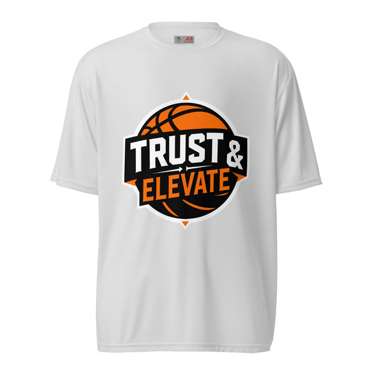 Active | Moisture Wicking Shirt | Trust & Elevate | Athletic Logo