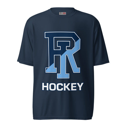 Active | Moisture Wicking Shirt | URI Men’s Hockey | Crest Logo