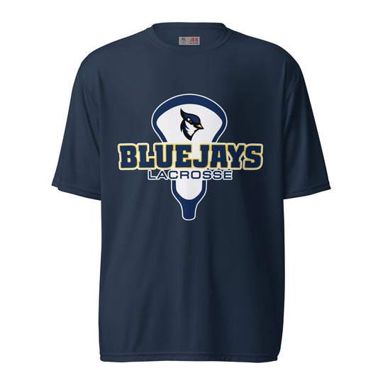 Active | Moisture Wicking Shirt | USJ women’s lacrosse | Valor Logo