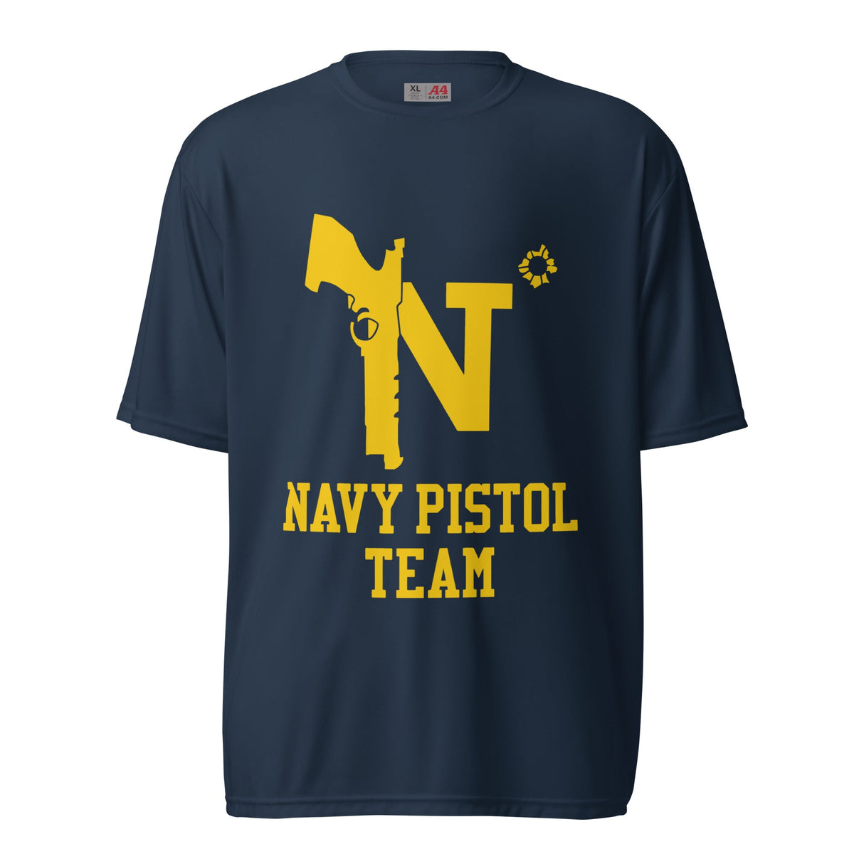 Active | Moisture Wicking Shirt | USNA Pistol Team | Crest Logo