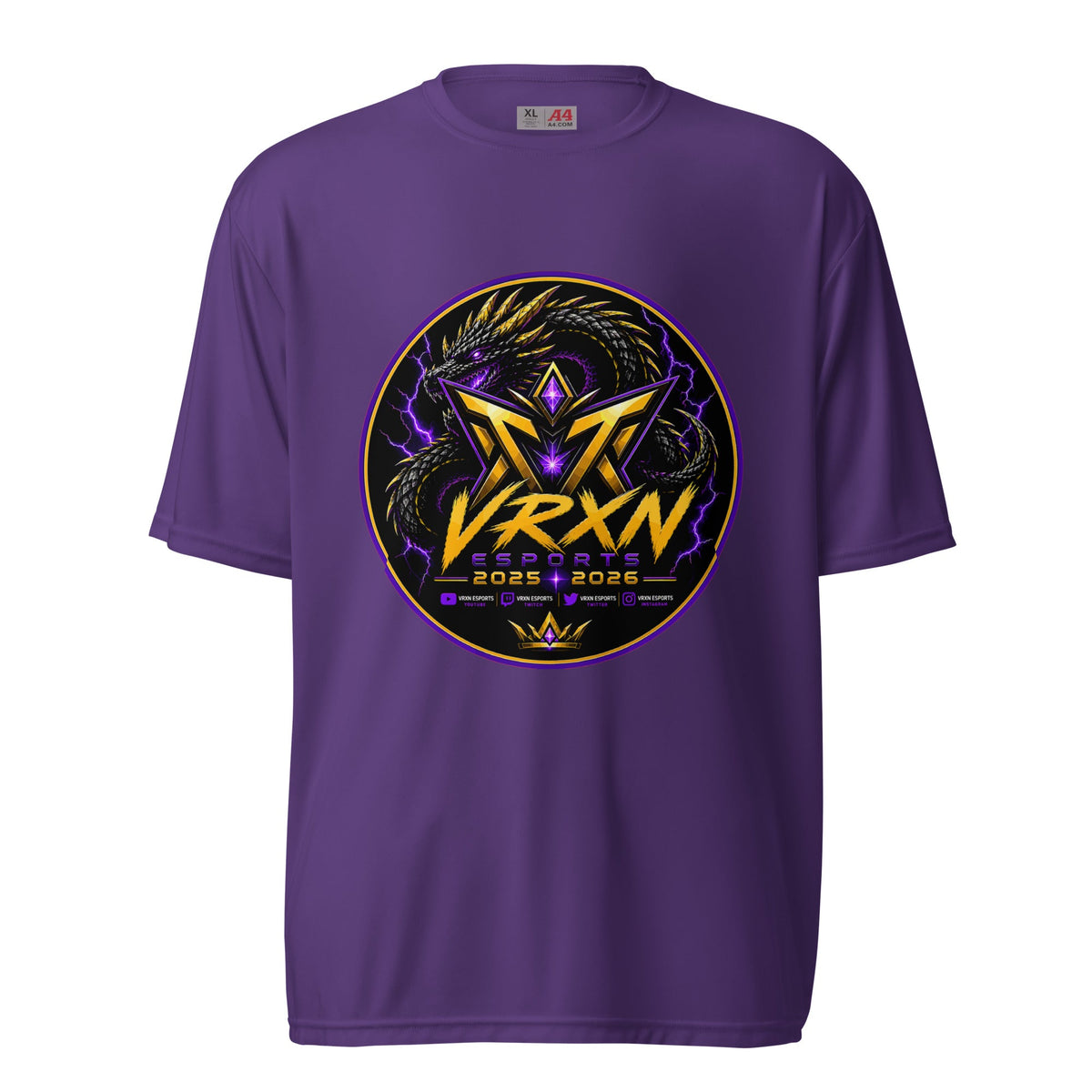 Active | Moisture Wicking Shirt | VŘXŃESPORT | Titan Crest Logo