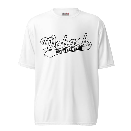 Active | Moisture Wicking Shirt | Wabash Baseball Club | Alt Logo 2