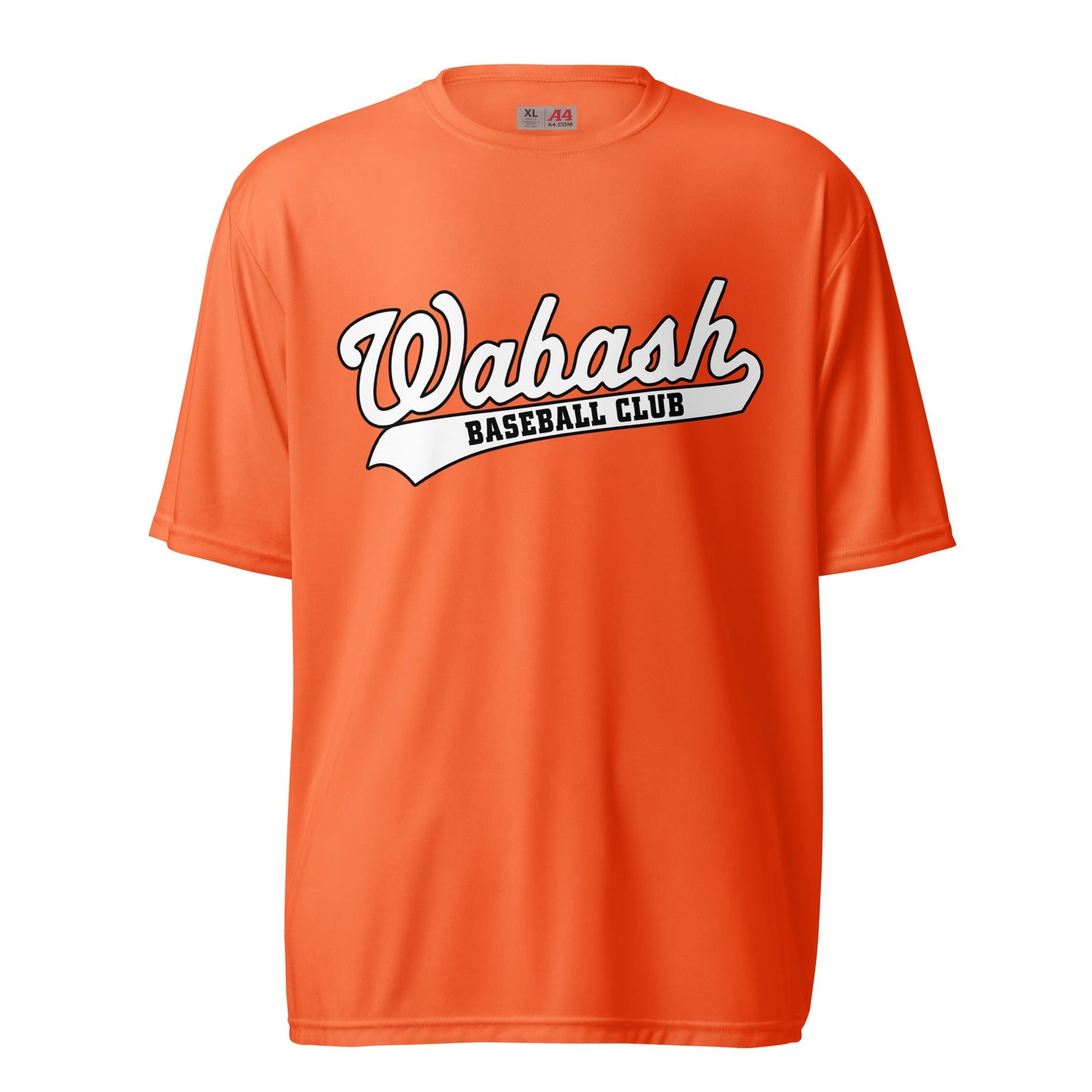 Active | Moisture Wicking Shirt | Wabash Baseball Club | Alt Logo 2