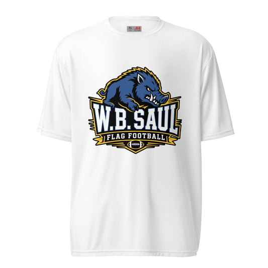 Active | Moisture Wicking Shirt | W.B.Saul Razorbacks | Crest Logo