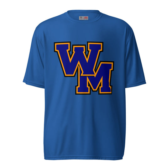 Active | Moisture Wicking Shirt | West Memphis Community Christian College Gators | WM-Mark Logo