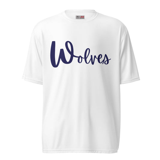 Active | Moisture Wicking Shirt | White Mountain School | Script Logo
