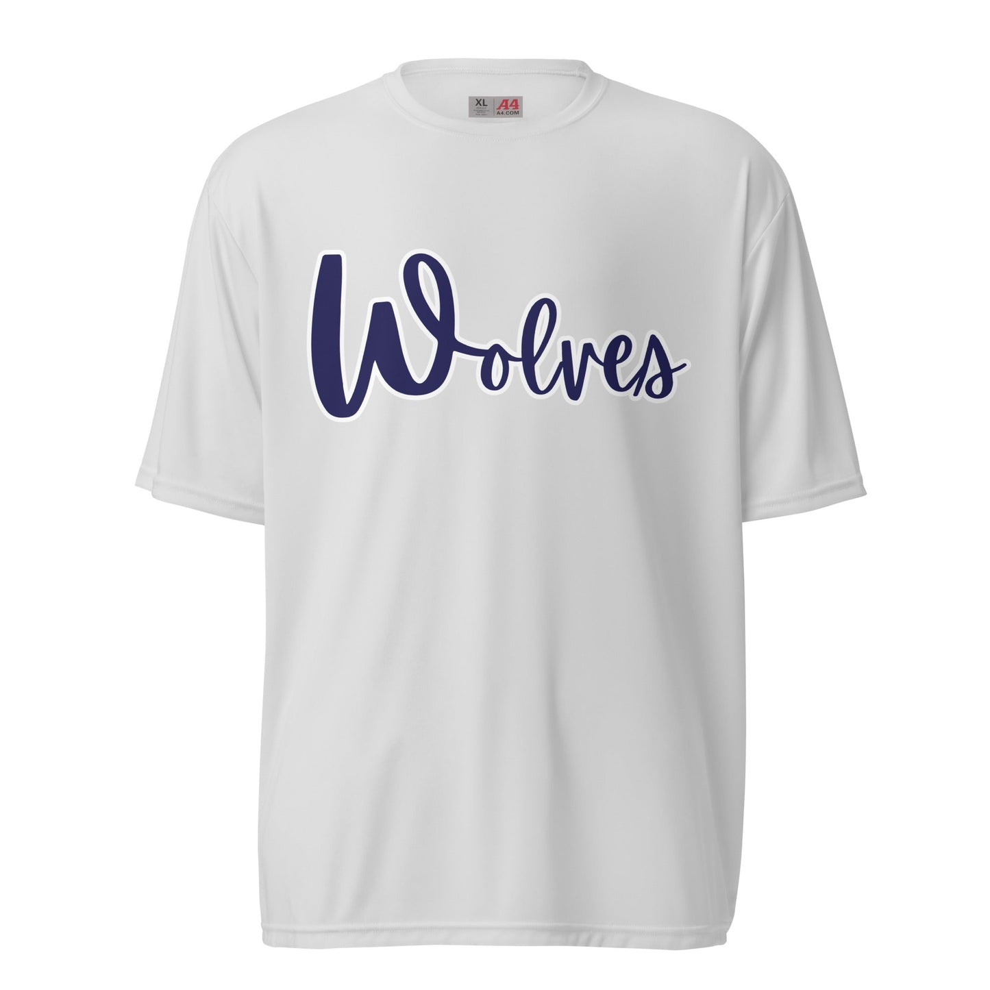 Active | Moisture Wicking Shirt | White Mountain School | Script Logo