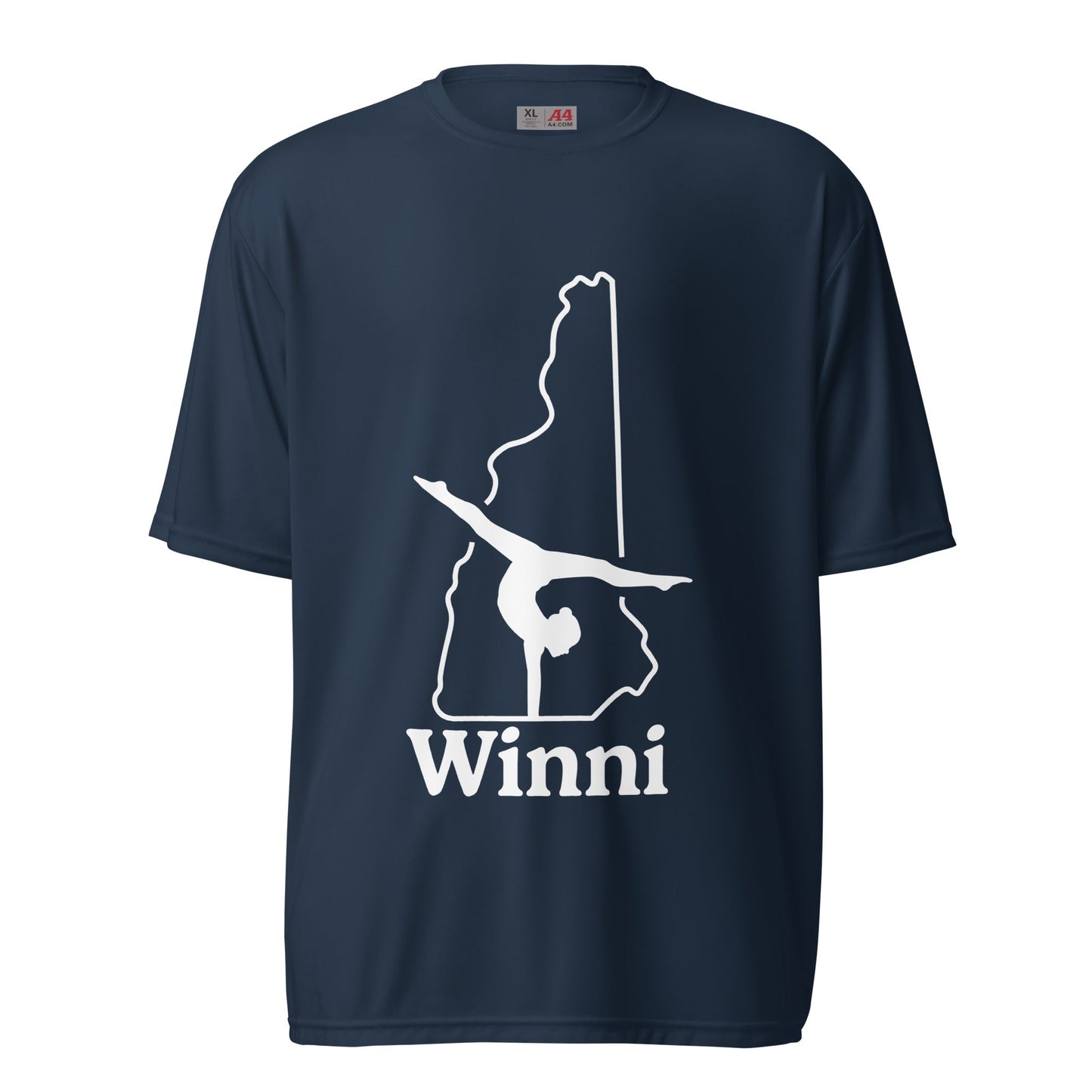 Active | Moisture Wicking Shirt | Winni Gymnastics | NH Logo