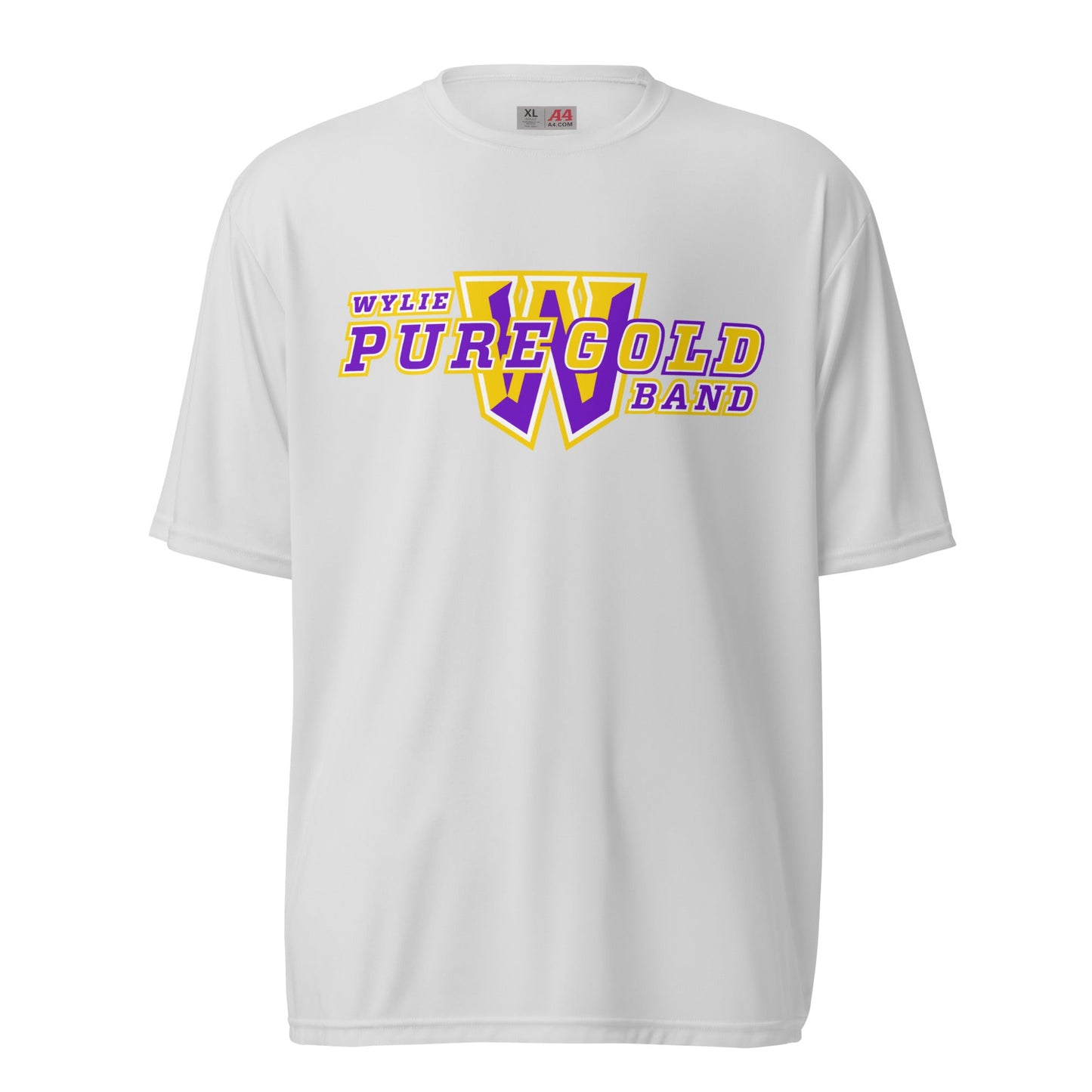 Active | Moisture Wicking Shirt | Wylie ISD | Pure Gold Logo