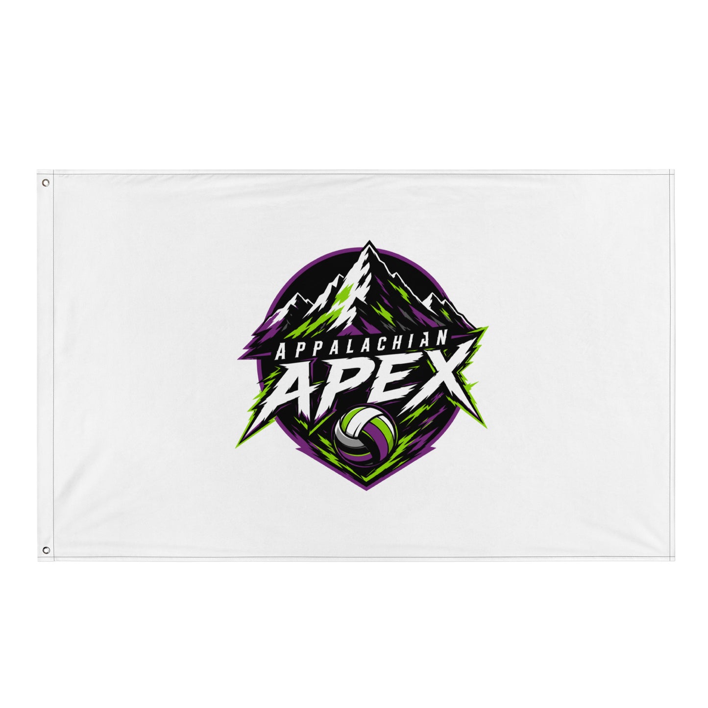 Flag | Appalachian Apex | Summit Emblem Logo