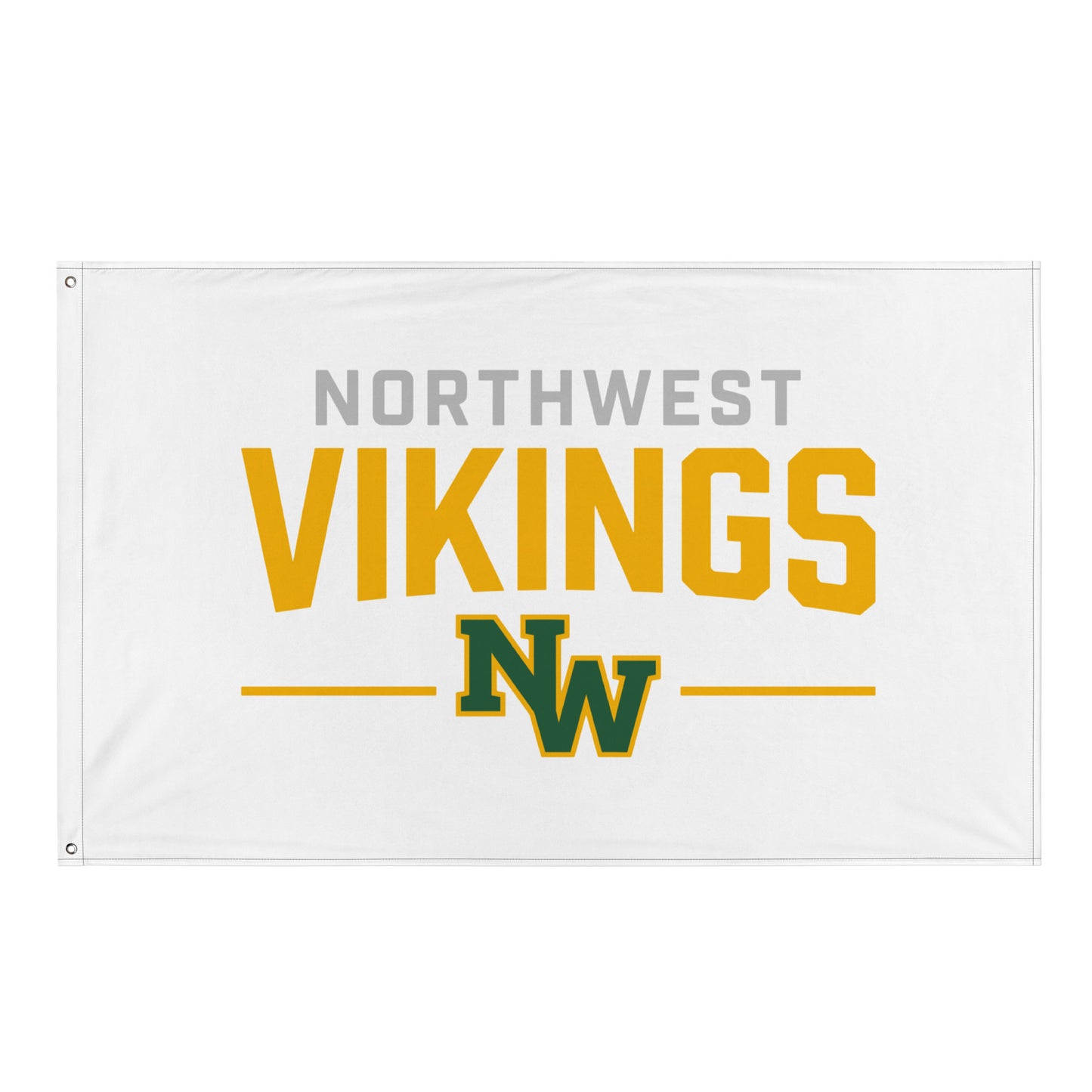 Flag | Northwest High School | Vikings Logo