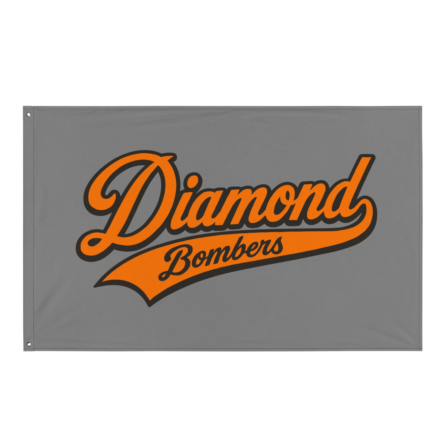 Flag | Diamond Bombers | Athletics Logo
