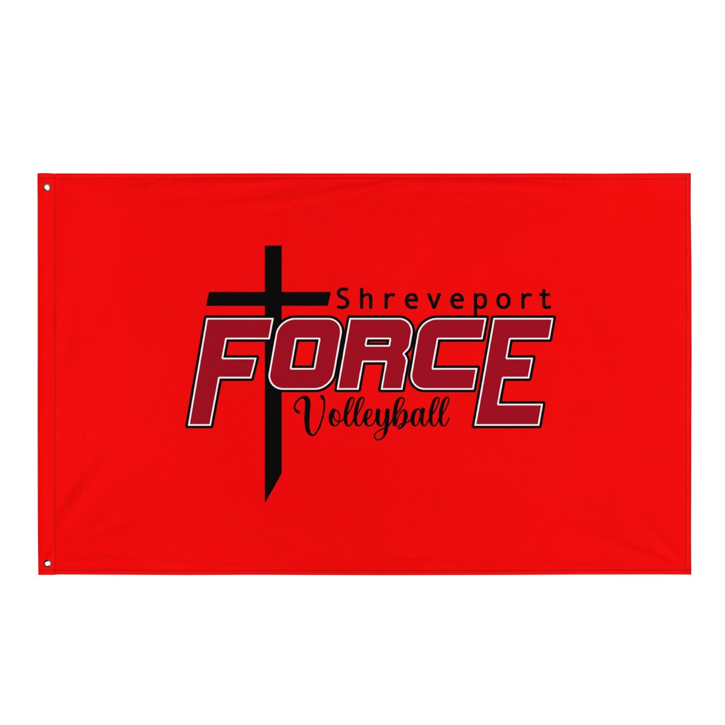 Flag | Shreveport Force Volleyball | Crest Logo