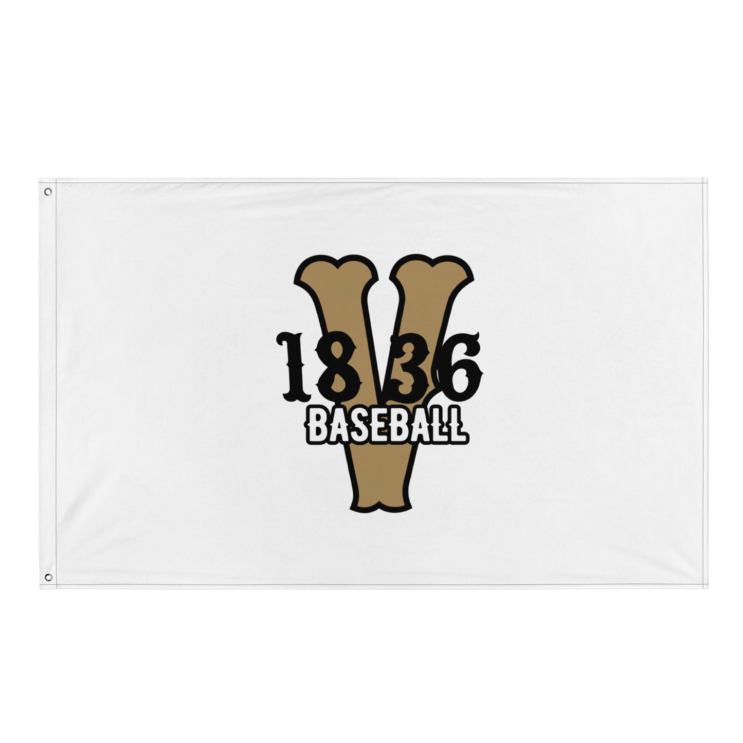 Flag | 1836 Volunteers Baseball | Crest Logo