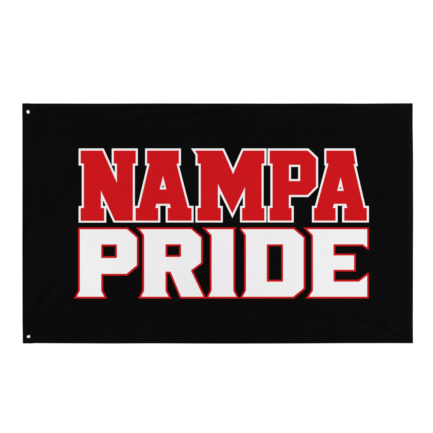 Flag | Nampa Pride | Letter Mark Logo